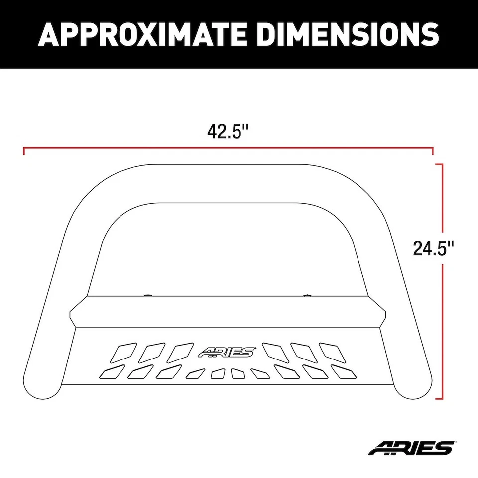 Aries B35-4001  BULL BAR Foto 4 de 4