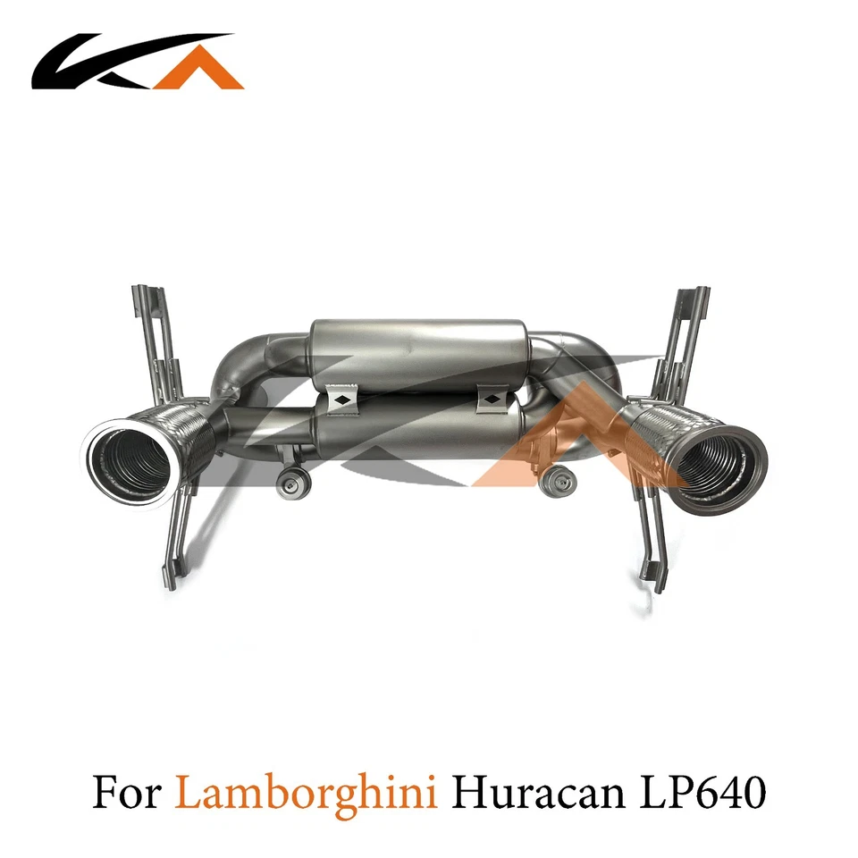 Escape KA Catback para Lamborghini Huracan LP640-2 Tecnica acero sección trasera Foto 2 de 4