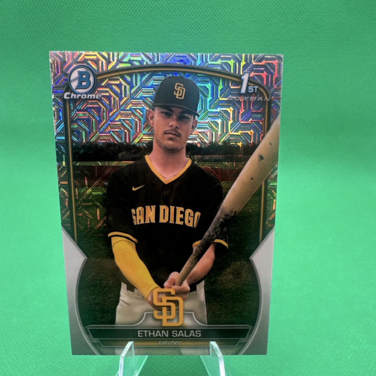 Bowman Chrome 2023 Ethan Salas #BCP-171 1st Bowman San Diego Padres Prospect