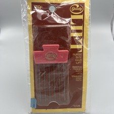 New Old Stock Vintage Goody Purse Size Hair Lift Comb Pick 5128 Pink 1975