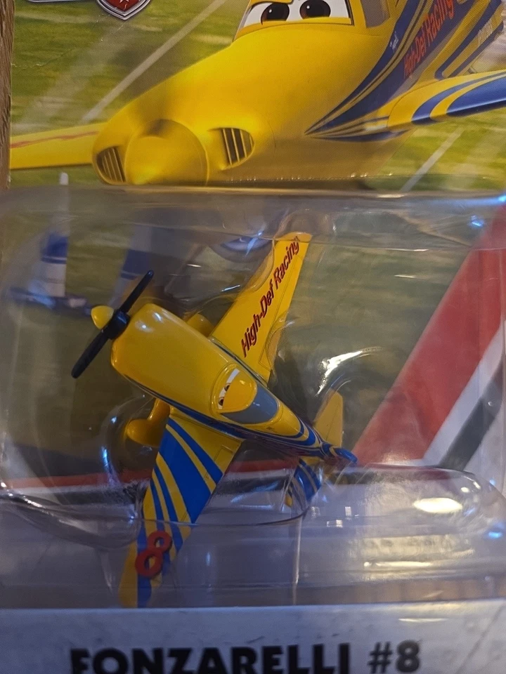 Aviones Disney Pixar Fonzarelli #8 Nebraska Trails nuevos sellados Foto 2 de 4