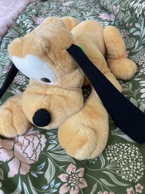 Walt Disney Co Pluto Plüschtier Stofftier Teddy Mickey Mouse großer Hund Vintage Retro 