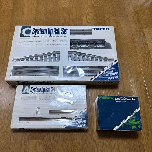 Juego de unidad de potencia TOMIX NGauge Model Train Rail 93021 91023 DX | Condition: Used