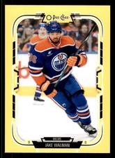 2025-26 O-Pee-Chee Yellow Border #192 Jake Walman Edmonton Oilers