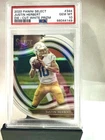 2020 Panini Select Justin Herbert Die cut White Prizm PSA 10