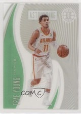 2019-20 Panini Illusions Astounding Emerald Trae Young #20 0c2