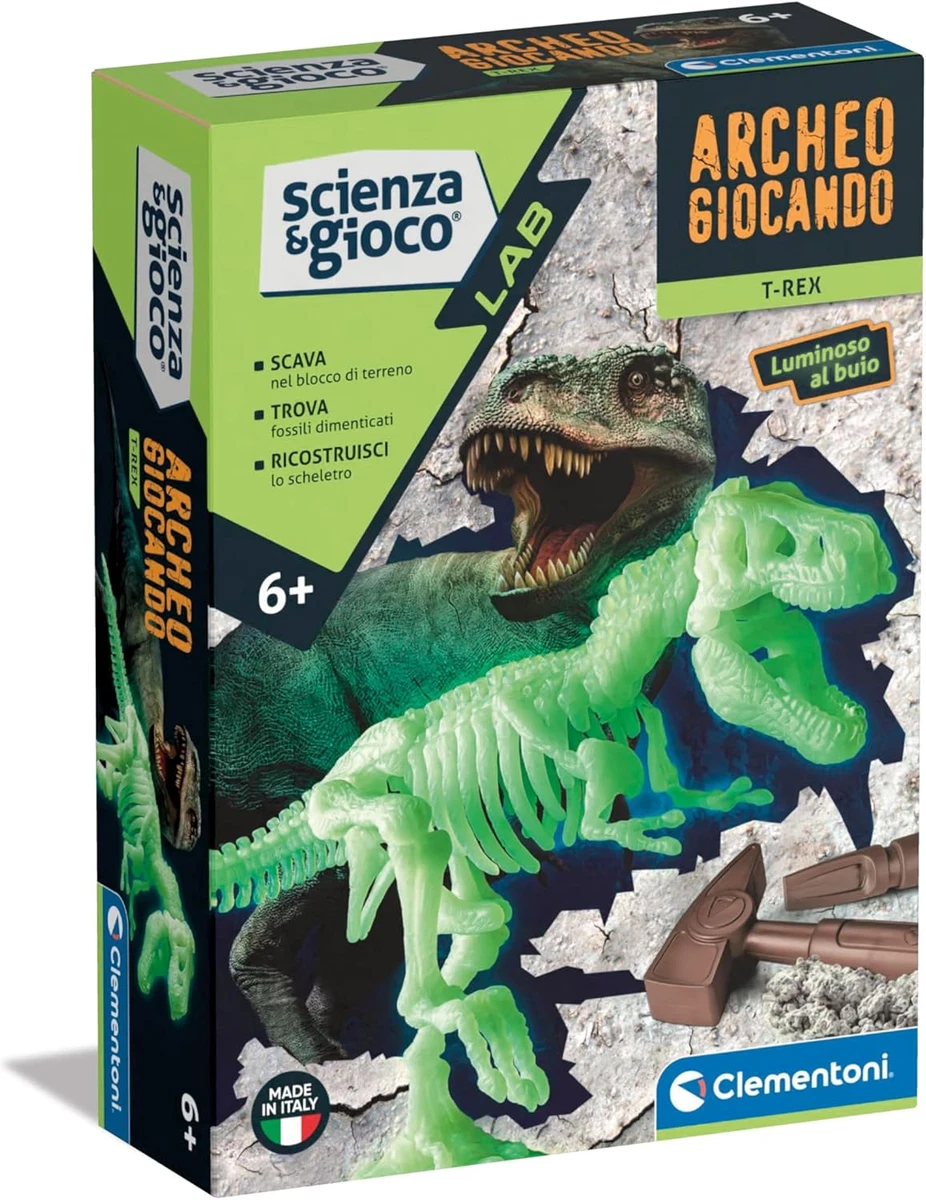 Nene Toys Dino Affamato, Giocattolo in Legno Montessori per Bambini di 2+ Anni, Gioco di