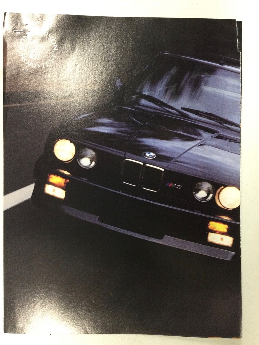 MISC1859 Vintage Article Road Test 1988 BMW M3 & 325is Feb 1988 5