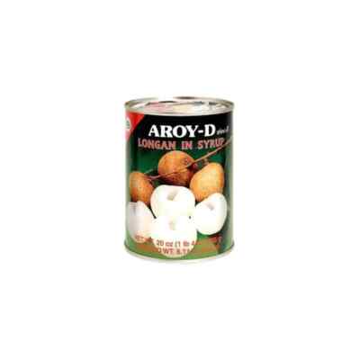 AROY-D Longans in Sirup 565g (nhãn ngâm)