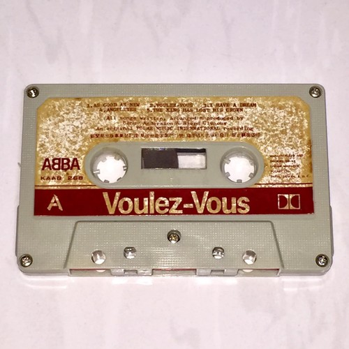 ABBA 1979 Voulez-Vous Taiwan Edition 10 Track Cassette Tape Album with Lyrics - Picture 6 of 8