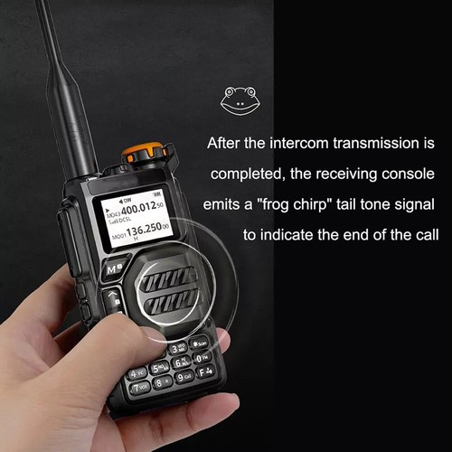 Wielopasmowy walkie talk radiotelefon ręczny radio 200 kanałów radiotelefony VOX - Zdjęcie 10 z 12