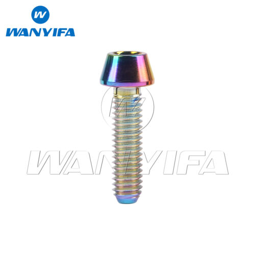 M6 Titanium Bolts Hex Screw DIN 912 Cone Head 10 18 20 25 30 35 40 45 50 60 65mm - Picture 12 of 12