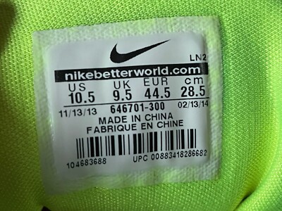 Nike Kobe 9 EM Easter 646701-300 Mamba Kobe Bryant Size 10.5 Orthotic Insoles Nike Kobe 9 EM Easter 646701-300 Mamba Kobe Bryant Size 10.5  main image 4