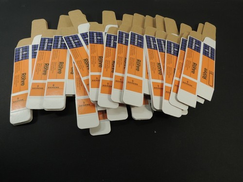 50 x SIEMENS-BLANK CARTON BOX For Radio Tubes -12ax7/ecc803S,E83CC-12AU7