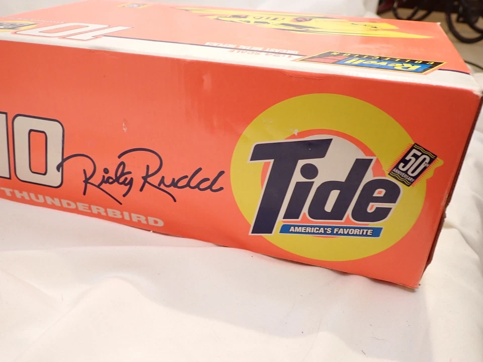 1996 Revell Nascar Ricky Rudd #10 Tide Laundry 50th Anniversary 1:24  1 Of 5004! - Image 4 of 4