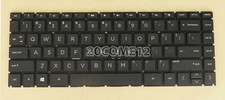 New For HP Home 14-ck 14-dg 14-cm 14-dq 14-fq 14s-fr Series Keyboard black US