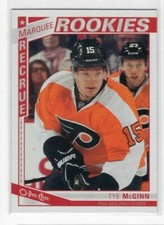 Tye McGinn 13-14 O-Pee-Chee OPC Marquee Rookies #552 Philadelphia Flyers