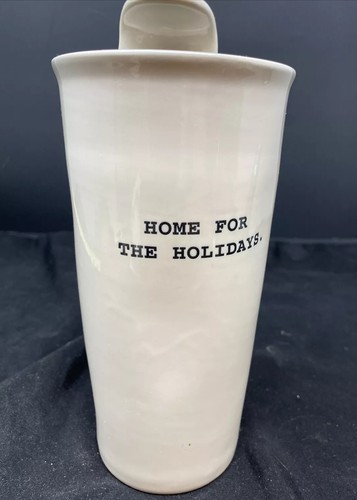 Discontinued Rae Dunn Magenta Red Scooter Holidays Christmas Travel Tumbler Mug - Picture 3 of 11