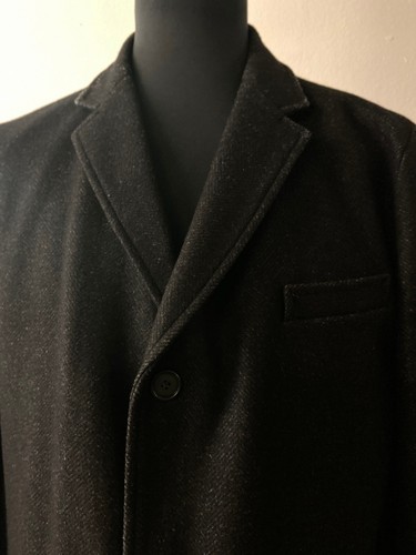 Men's 90's Vintage Wool Crombie Coat by Mr. Rick Taylor | The Perfect Addition - Picture 4 of 11