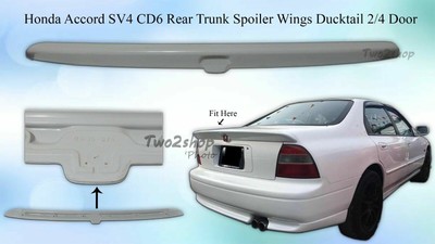 Frp Honda Accord Cd6 Sv4 H22a 2 4 Dr Jdm Flush Rear Trunk Spoiler Wing 94 95 New Ebay