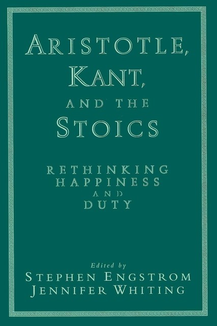 Thumbnail - Stephen Engstrom Aristotle, Kant, And The Stoics (taschenbuch)