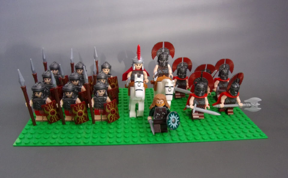 Roman legion with guide 19 figures R106 - Image 2 of 3