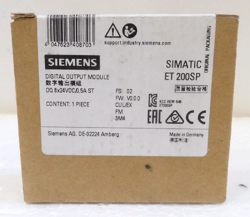 New Siemens ET 200SP Digital Output Module 6ES7132-6BF01-0BA0 6ES71326BF010BA0 - Picture 17 of 20
