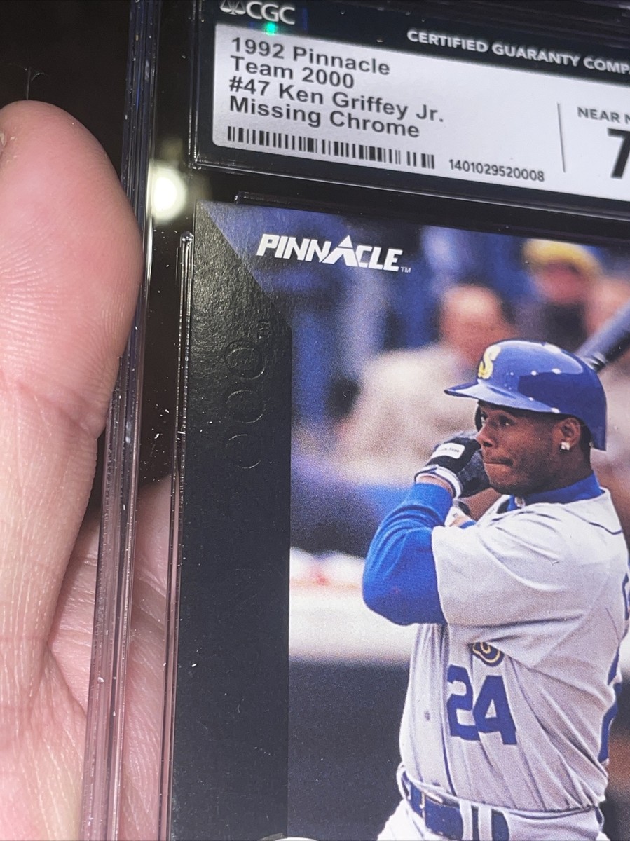 🔥 1992 Pinnacle TEAM 2000 Ken Griffey Jr. #47 ERROR no Gold