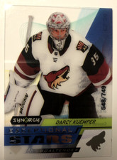 2020-21 SYNERGY EXCEPTIONAL STARS DARCY KUEMPER 548/749 ARIZONA COYOTES #ES-34