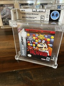 Gameboy Advance Dr. Mario Classic NES Series WATA 8.0 B+ SEALED