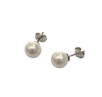 Ohrstecker 925% Silber mit Perlen 6 bis 12 mm