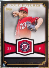 2012 Topps Gold Futures Drew Storen #GF-32 Washington Nationals