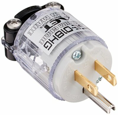 ●電源プラグ IECコネクター付属●AEC●PSE-018HG AET power plug 1 piece PSE018HG-V2 Made in Japan