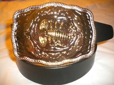 NEW SCORPION BUCKLE COMBINATION SILVER AND GOLD COWBOY WESTERN  ONLY BUCKLE