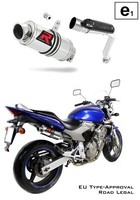 CB 600F Hornet 2003-2006 EU Zugelassen Auspuff SchalldäMpfer GP1 Dominator
