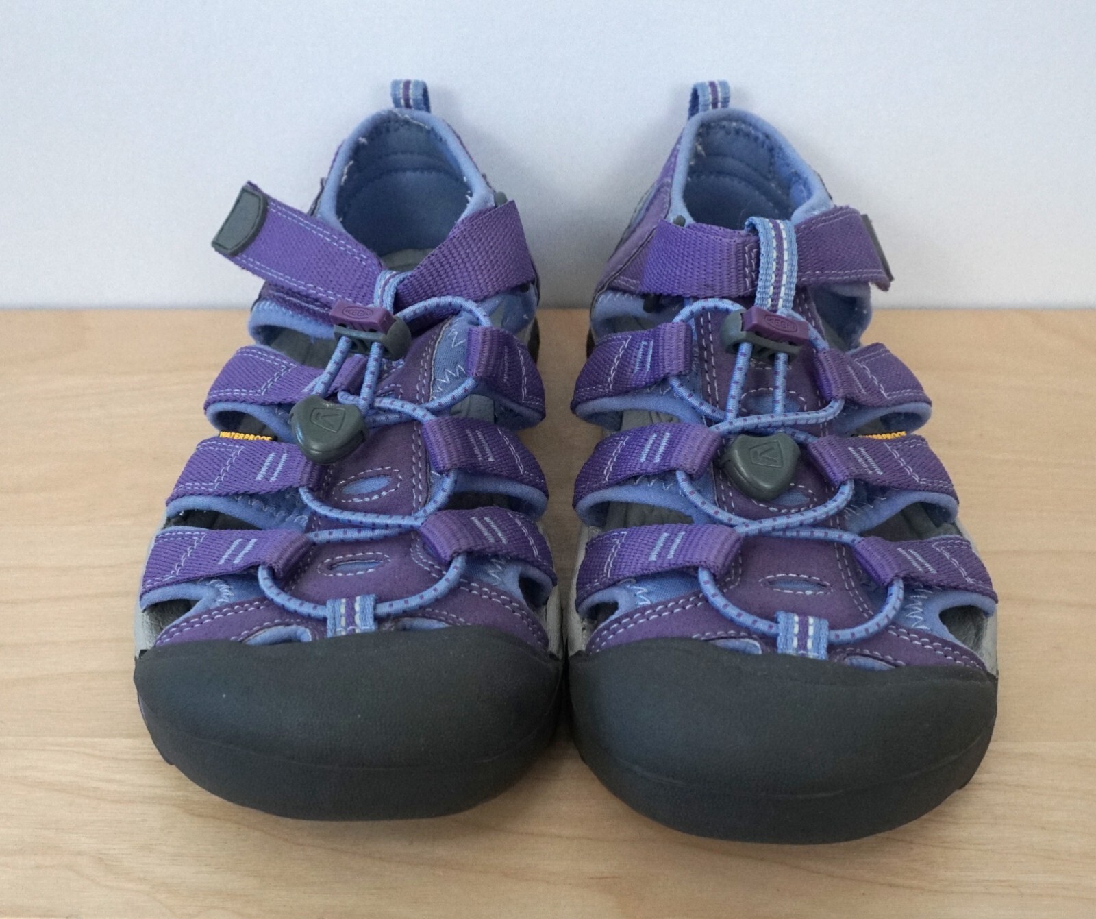 Sandali Keen viola da bambina per escursioni all'aperto da passeggio taglia 5