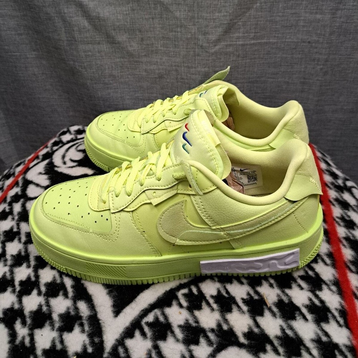 Nike Air Force 1 Fontanka Yellow Strike Women's Size 10.5 | eBay