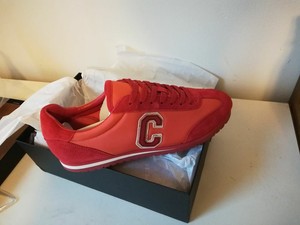 coach red sneakers