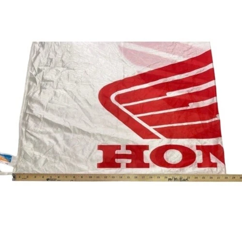 Большой рекламный баннер дилера Honda Motorcycle Red Wing 56 дюймов x 28 дюймов - Изображение 4 из 4