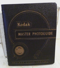 Kodak Master Photoguide Pocket Guide Book 1956 - Original