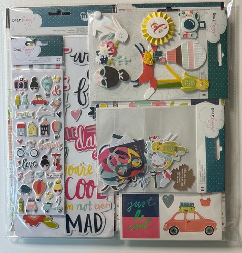 Dear LIzzy 12 x 12 Scrapbook Kit-Variations-Lovely Day, Happy Place, Stargazer, - Picture 4 of 99