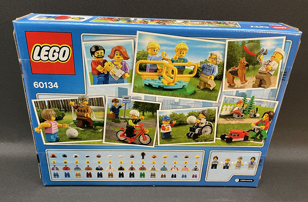 New LEGO City Fun In The Park City People Pack Retired Set # 60134