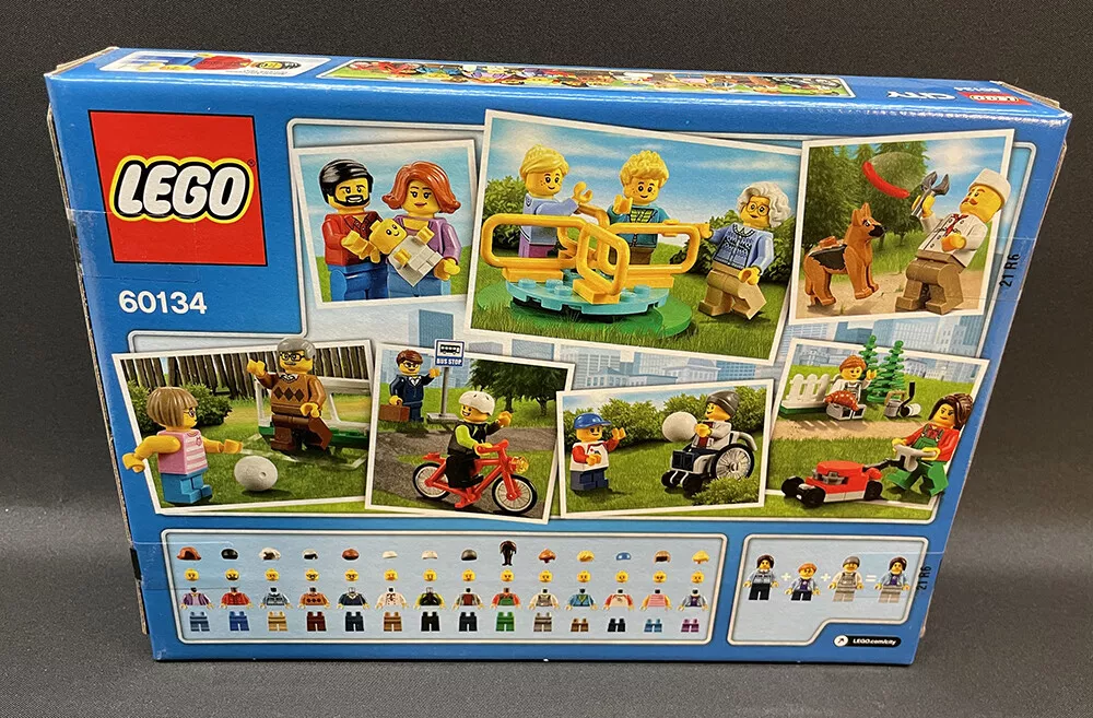 New LEGO City Fun In The Park City People Pack Retired Set 60134