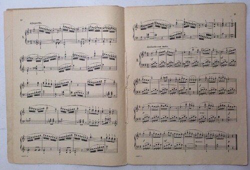 Studies For The Piano Circa 1900 A Loeschhorn SheetNoteMusic - Picture 7 of 12
