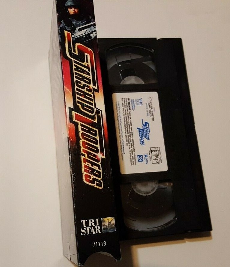 Starship Troopers VHS 1998(Casper Van Dien, Denise Richards)Sci-Fi