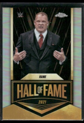 2025 Topps Chrome WWE Kane #EMB-KN Embedded Refractor