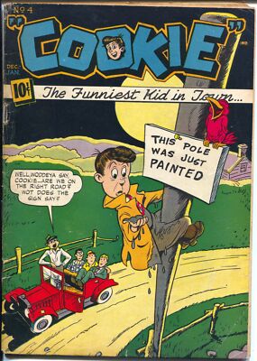 Cookie #4 1946-ACG-early issue-slapstick teen humor-VG