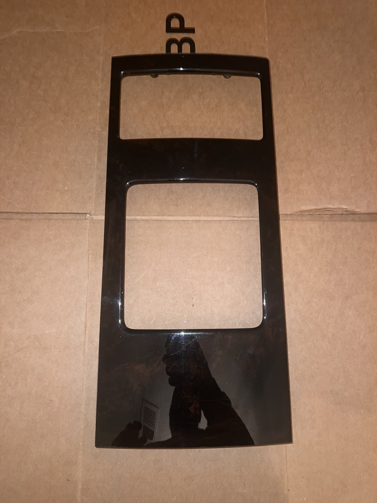 05-10  Bentley Continental GT Rear Center Console Wood Trim Panel OEM 3W0863657