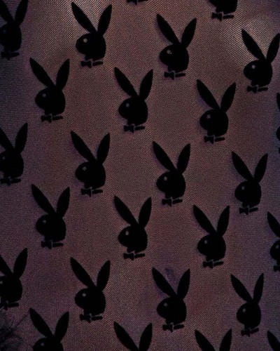 Roma Confidential Playboy Bunny Noir Slip Gown Black - Picture 3 of 3