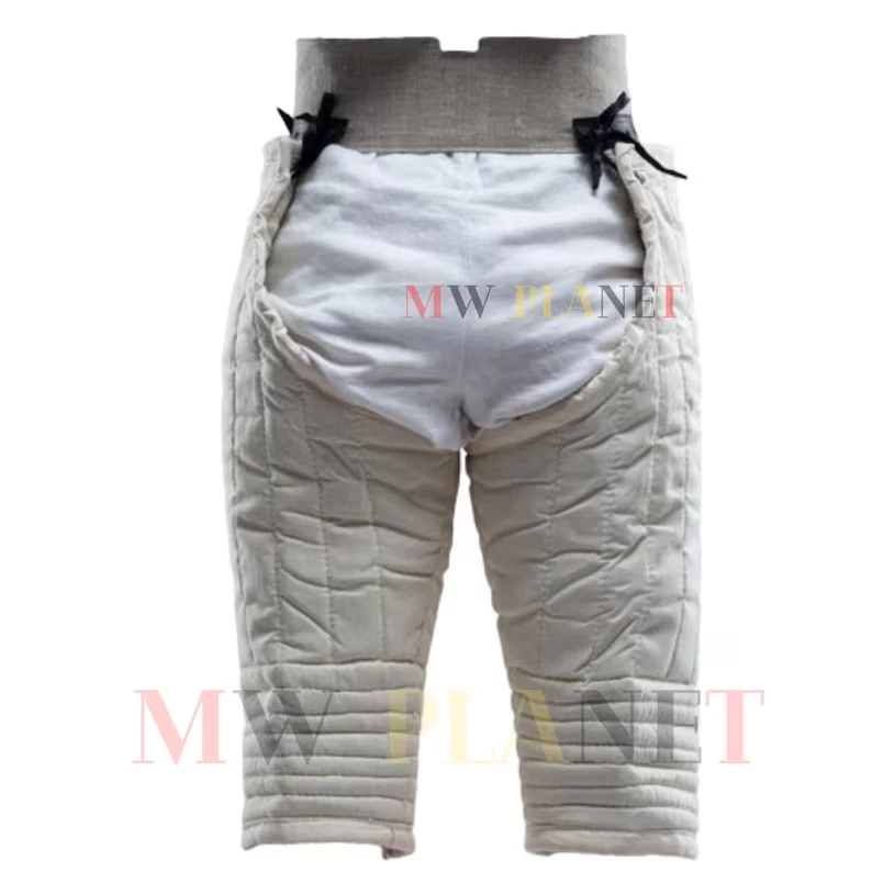 Medieval Viking Cotton Chausses– Half Leggings Easter Day Gifts - Image 3 of 4